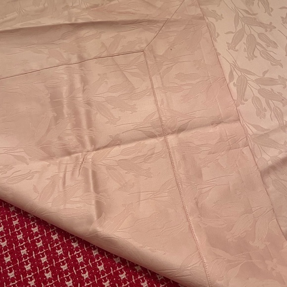 Frette Blush Floral king size pillow sham pair